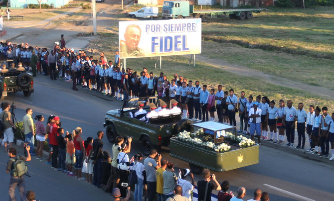 Fidel Castro Laid To Rest After 9 Days Of Mourning | Arab News