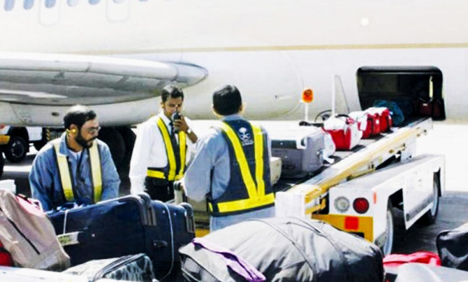 Saudi airlines sales baggage missing