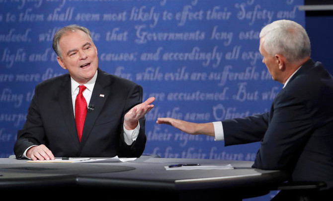 Kaine attacks, Pence fights back in VP debate