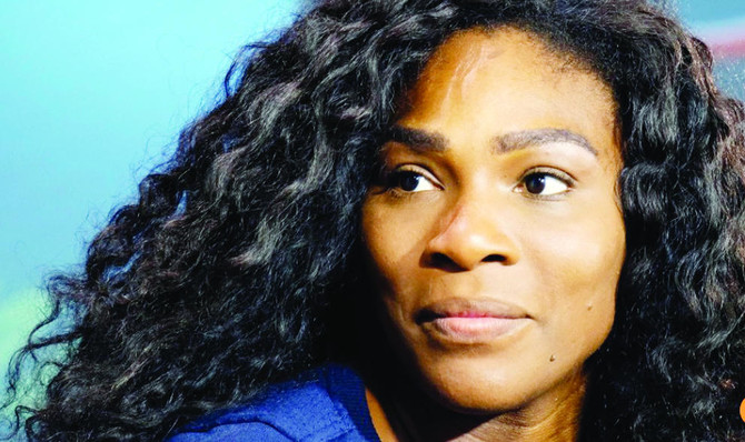 Serena Williams displays huge diamond ring