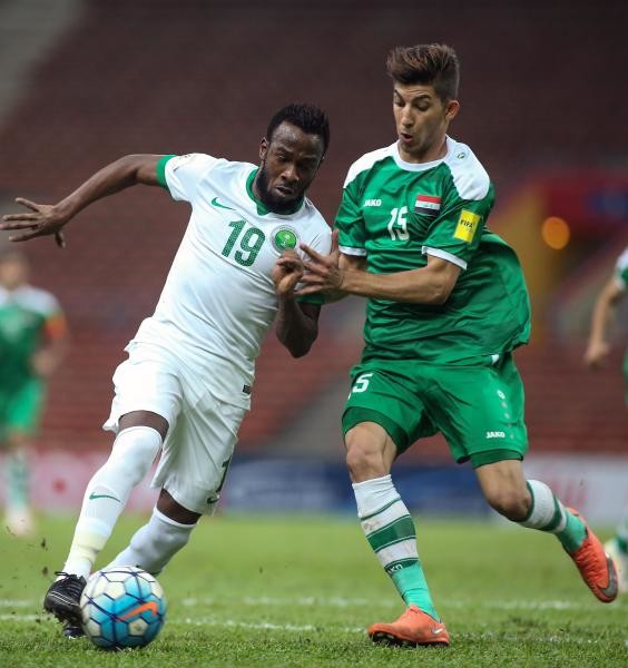 Saudi Arabia’s Abed scores late to down Iraq, top group in World Cup ...