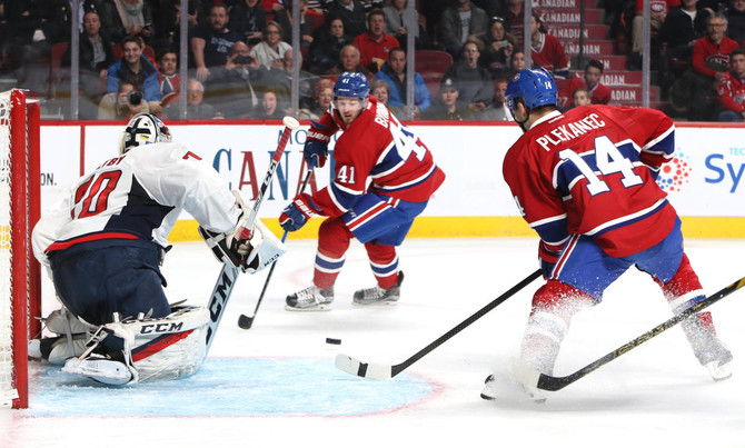 Ovechkin Ties Richard; Capitals Beat Canadiens 4-1 | Arab News