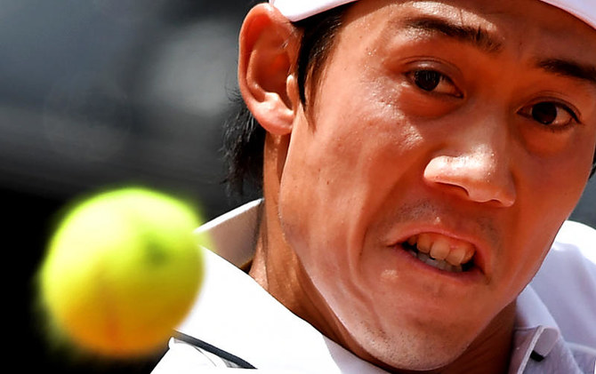 Nishikori Battles Past Troicki In Rome | Arab News