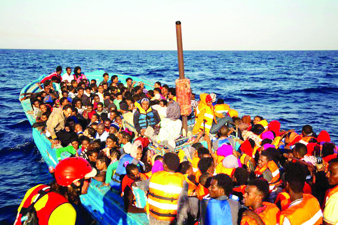 New Med Migrant Boat Disaster Leaves 180 Dead | Arab News