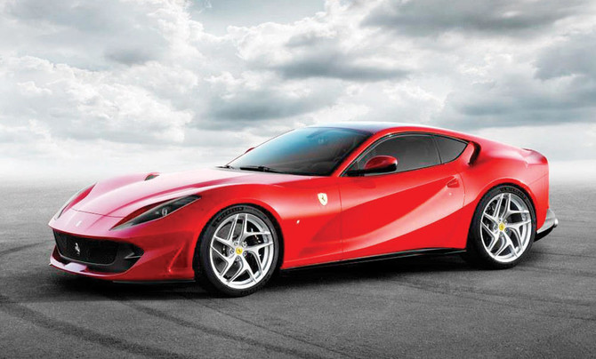 Geneva world premiere for Ferrari 812 Superfast | Arab News