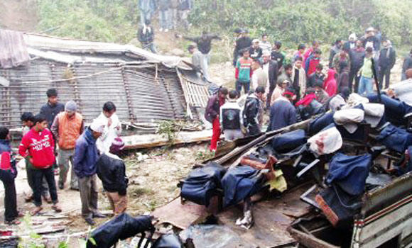 At least 23 killed in Nepal bus crash