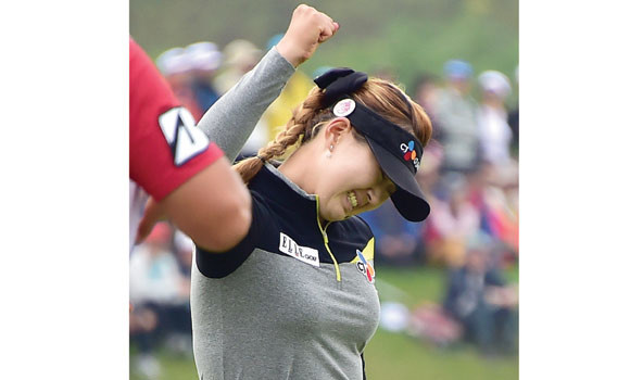 Baek wins playoff to take LPGA South Korea