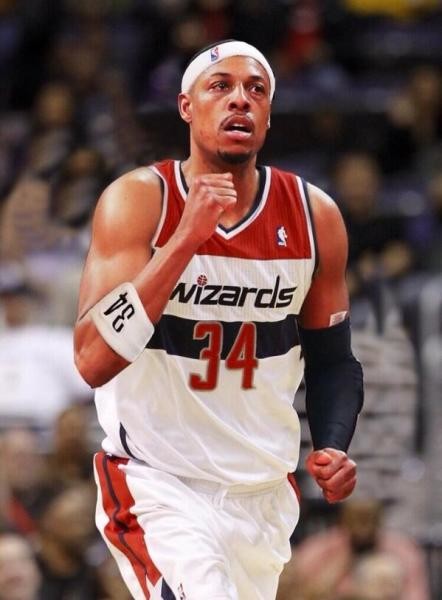 paul pierce wizards jersey