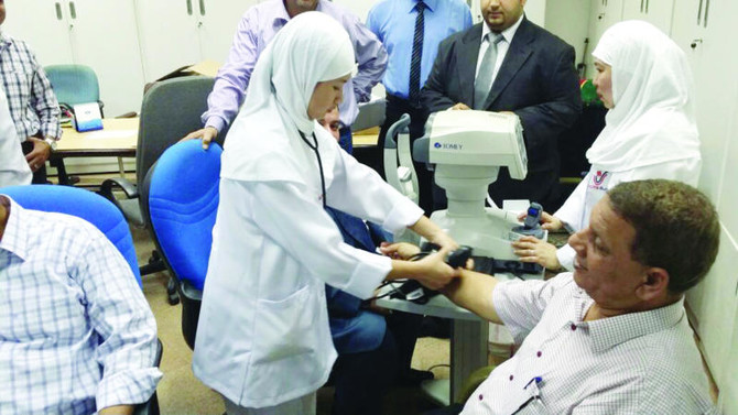 Egypt Embassy provides free medical checkup for visitors