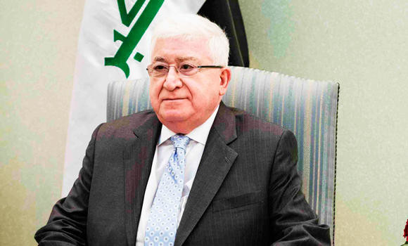 Iraqi president to visit Kingdom today