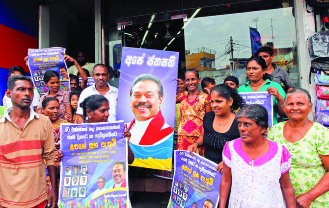 Rajapaksa seeks re-election in snap polls