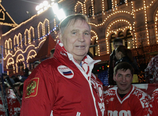 Legendary Soviet ice hockey coach Tikhonov dies