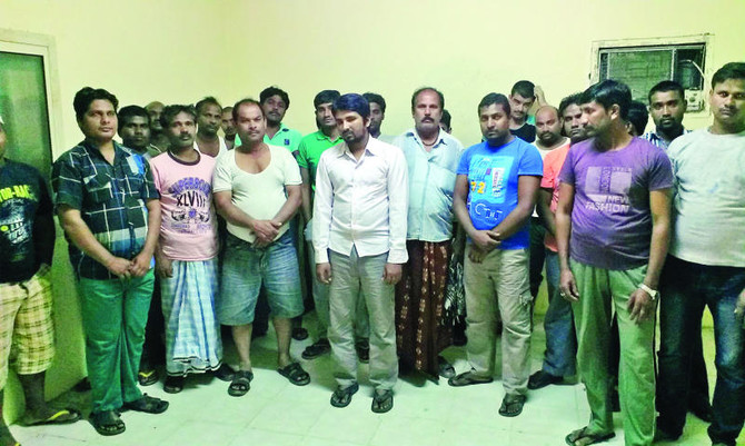 Jubail workers deny being paid arrears