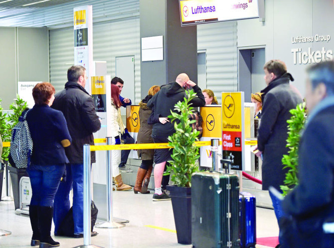 Lufthansa scraps over 1,300 flights as pilots strike