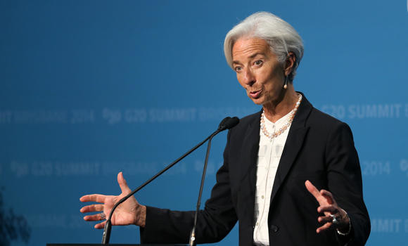 Lagarde: Oil price fall ‘good news’ for world economy