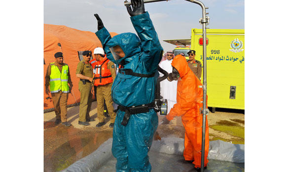 Civil Defense handled 150 accident cases in Jeddah last month