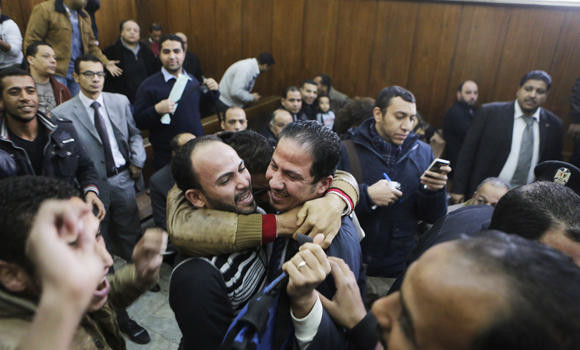 26 men acquitted of ‘debauchery’ in Cairo bathhouse trial