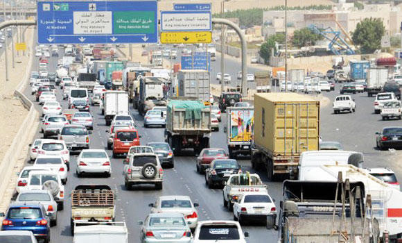 Riyadh traffic eases as road projects finish