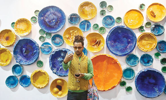 Art fair turns India’s capital into art hub