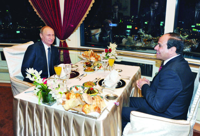 Cairo, Moscow in nuclear deal as Putin boosts ties