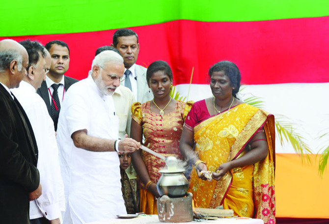 Modi visits Lanka’s Tamil heartland