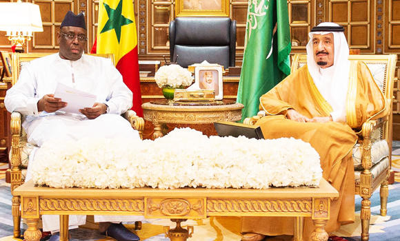 King, Senegal president discuss ties