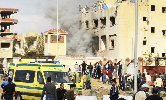 Mortar fire kills 2 kids in Sinai