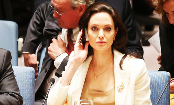 Angelina Jolie urges world powers to help Syrian refugees