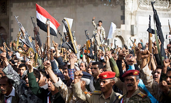 2-pronged strategy to crush Houthis