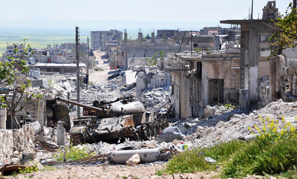 Kobani still a ghost town, months after freed from IS