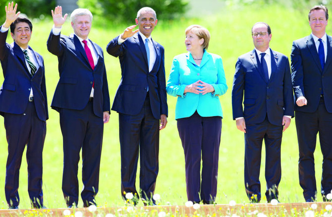 G-7 leaders agree to strive for low-carbon economy