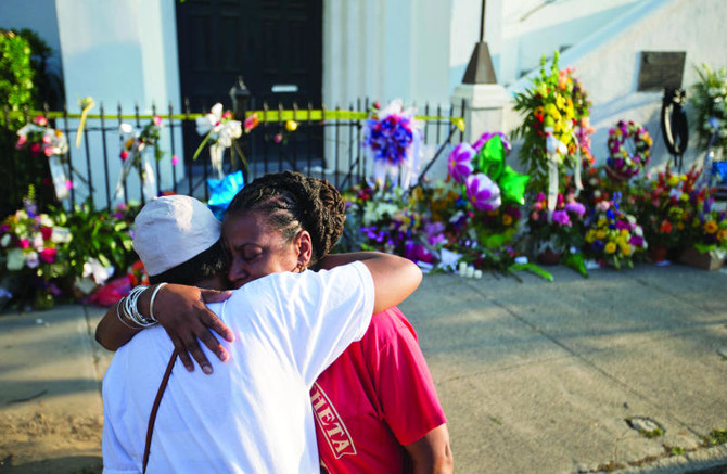 Kin of US church massacre victims offer forgiveness | Arab News