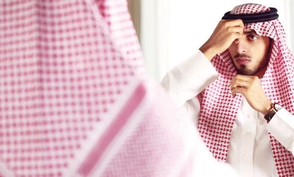 How to Wear a Saudi Dress Thobe | Dubai Style Headscarf | Zink Colour Dress  - YouTube