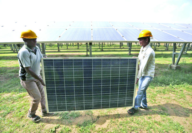 India’s $100 Billion Solar Push Draws Foreign Firms | Arab News