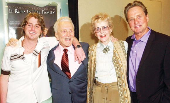 Michael Douglas’ Mother Diana Dies Aged 92 Arab News