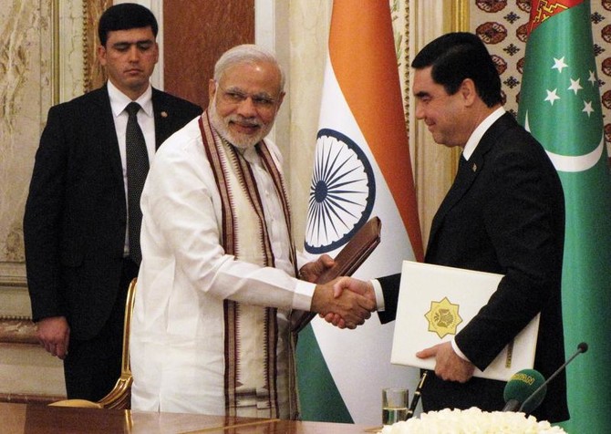 Turkmenistan and India back pipeline project