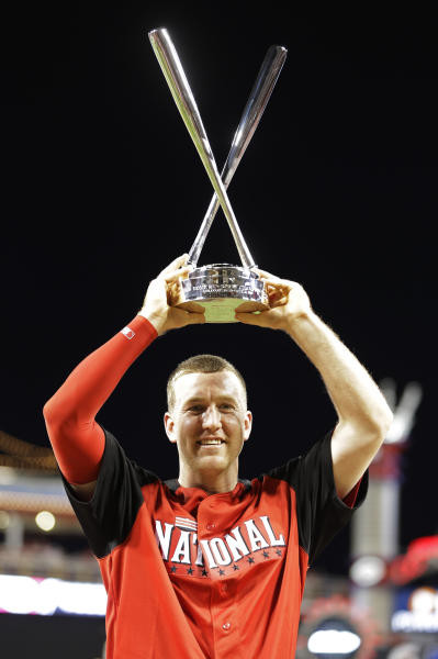 Reds' Todd Frazier wins All-Star Derby in home park