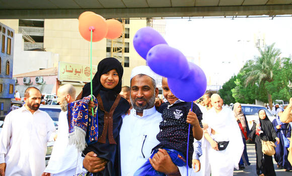 PICTURES: EID CELEBRATIONS IN MAKKAH