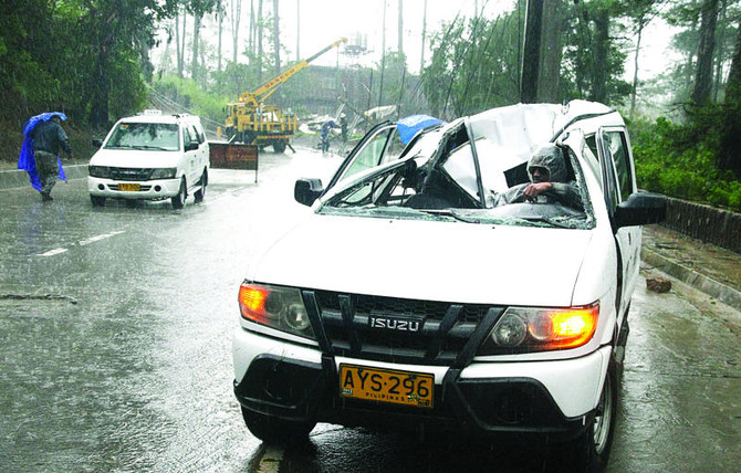 Typhoon Goni batters Philippines; 4 dead