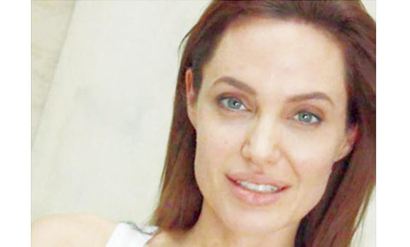 ’Natural is beautiful,’ Jolie shares no-makeup selfie