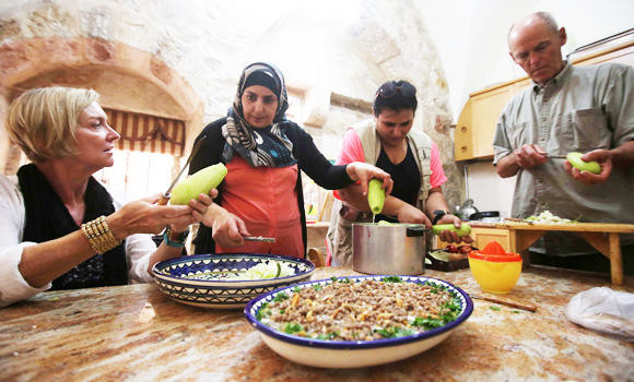 Palestinian cooks put resistance on the menu