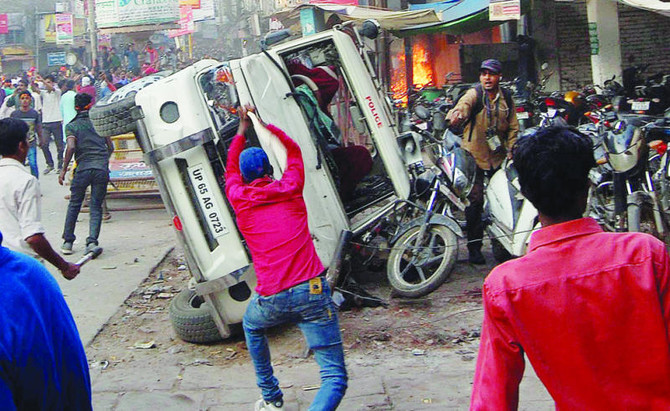 Dozens injured in Varanasi riots