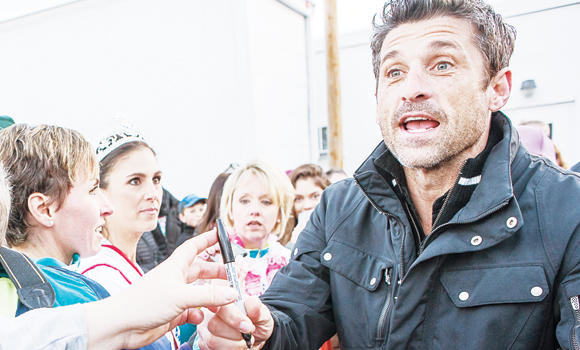 Patrick Dempsey cycles for cancer funds