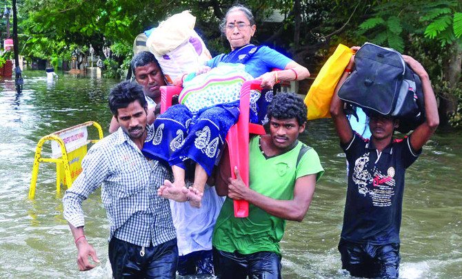 Army deployed as floods kill dozens in Tamil Nadu