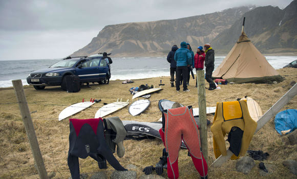 Polar tourists see an icy world melt