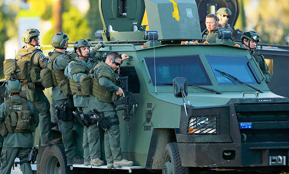 14 dead in California mass shooting, suspects killed