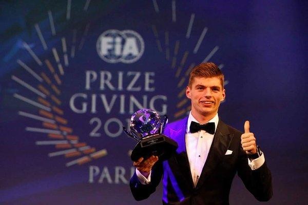 F1 rookie Verstappen scoops three FIA awards