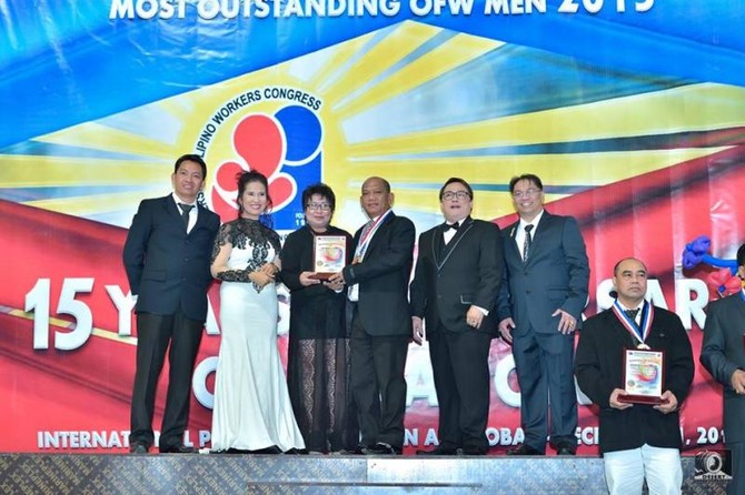 Adul Aziz 'Jawo' Dizon among Most Outstanding OFW Men 2015