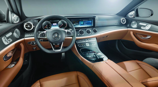 Mercedes–Benz reveals interior design of the new E-Class