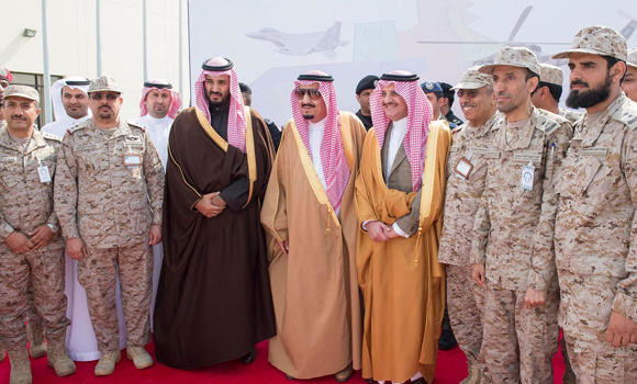 Leaders join King Salman in Hafr Al-Batin for North Thunder